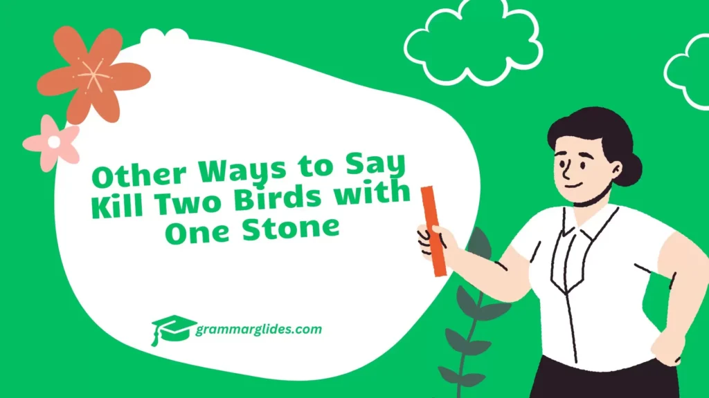 Other Ways to Say Kill Two Birds with One Stone