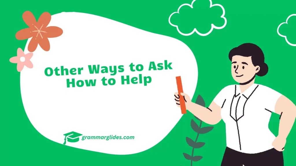 Ask How to Help
