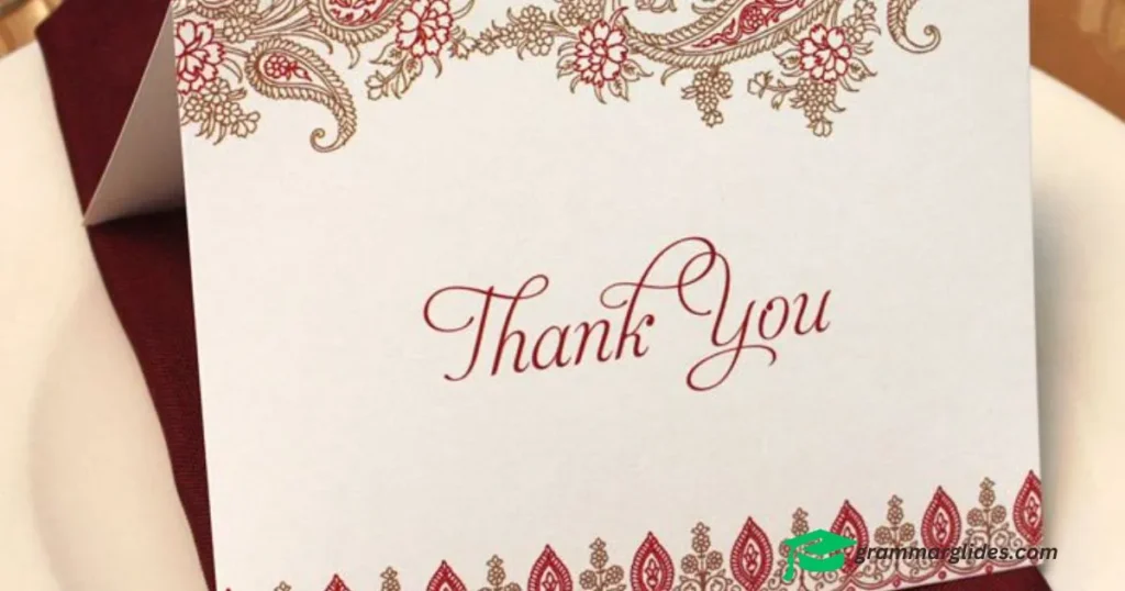 Thank You for the Invitation