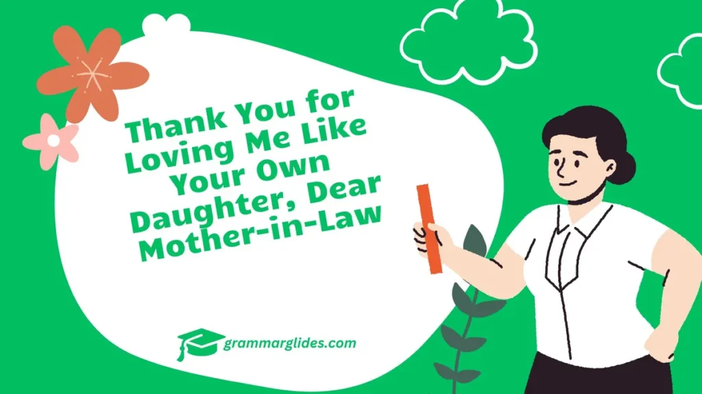 Dear Mother-in-Law