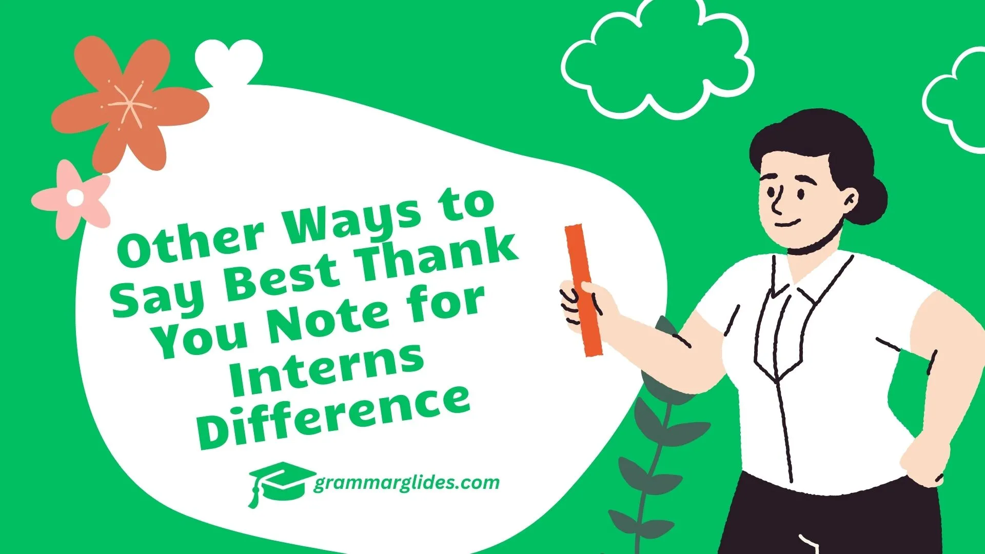 Thank You Note for Interns Difference