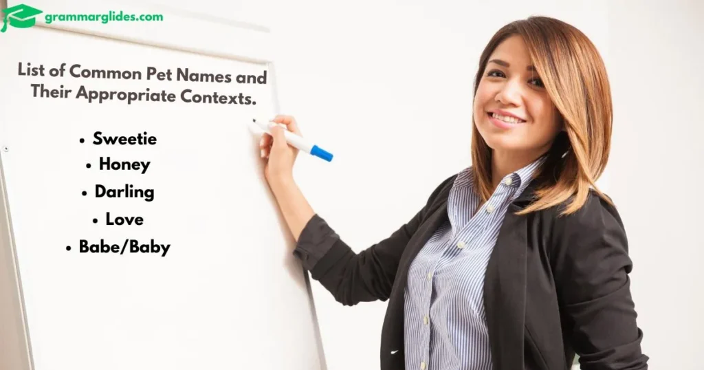 Common Pet Names