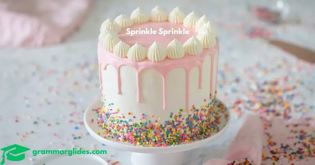 Sprinkle Sprinkle