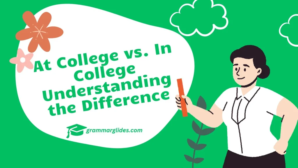 At College Vs In College