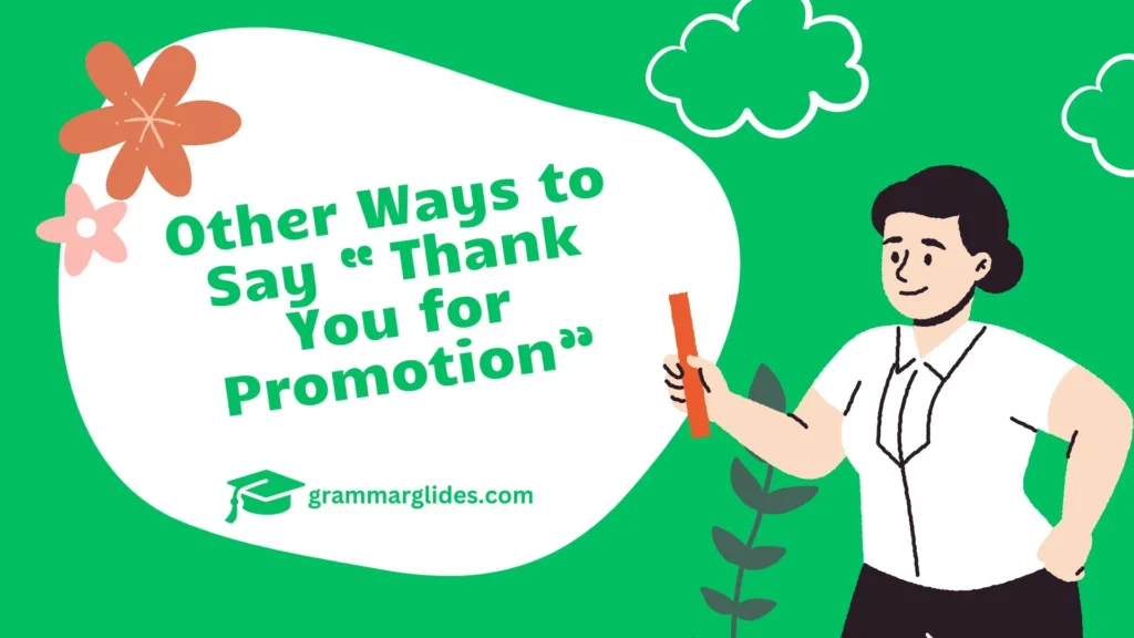Thank You For Promotion