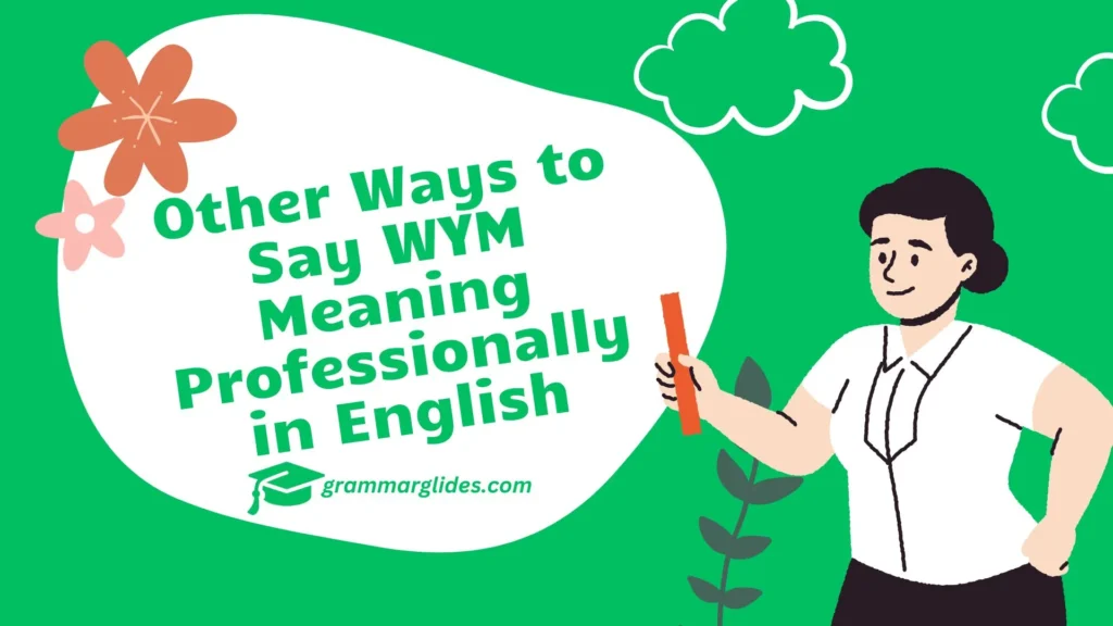 Wym Meaning