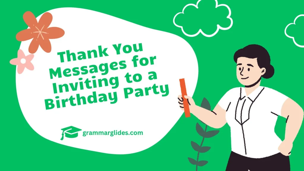 Inviting To A Birthday Party